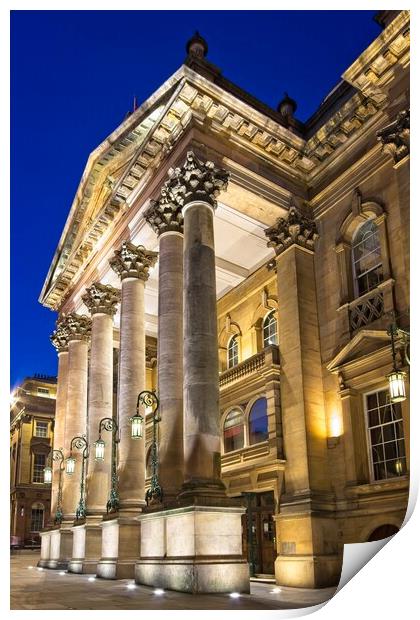 Theatre Royal, Newcastle upon Tyne Print by Rob Cole