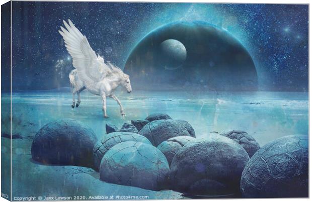 Pegasus Canvas Print by Jaxx Lawson