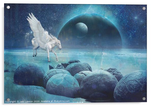 Pegasus Acrylic by Jaxx Lawson