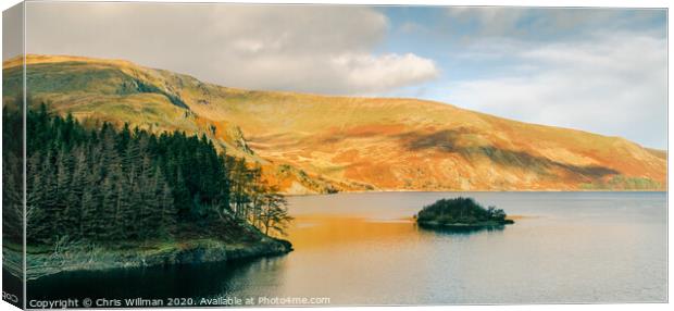 Haweswater Canvas Print by Chris Willman