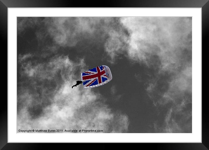 Britain rule the skies. Framed Mounted Print by Matthew Bates