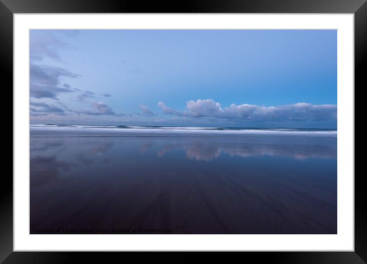 Reflection. Framed Mounted Print by Louise Wilden