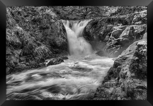Skelwith Force Framed Print by Roger Green