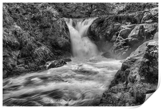 Skelwith Force Print by Roger Green