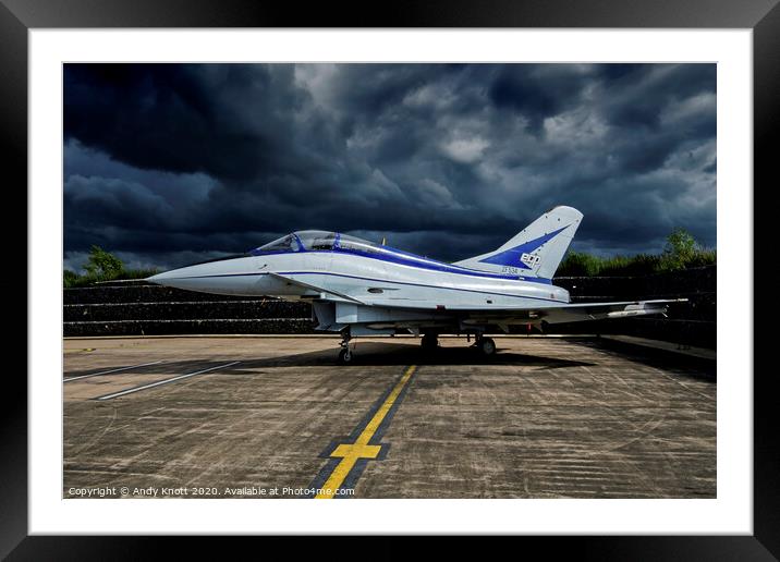 British Aerospace EAP Framed Mounted Print by Andy Knott