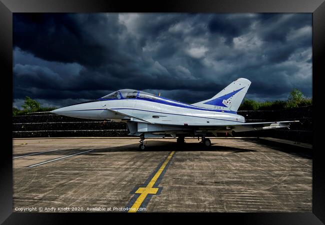 British Aerospace EAP Framed Print by Andy Knott