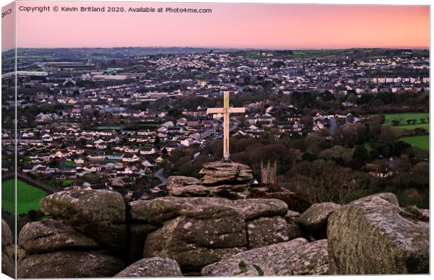 sunrise in cornwall Canvas Print by Kevin Britland