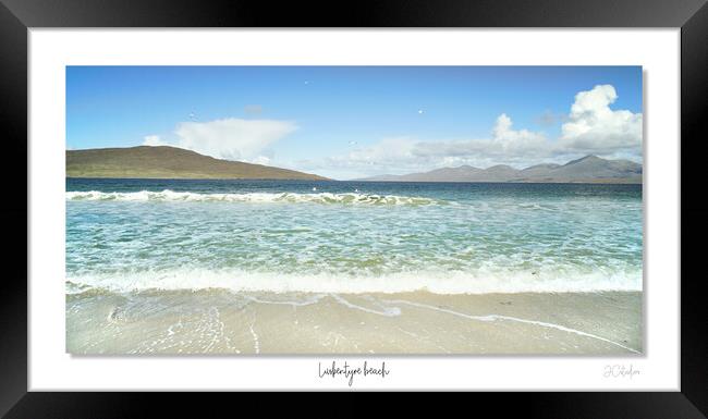 Luskintyre beach Framed Print by JC studios LRPS ARPS