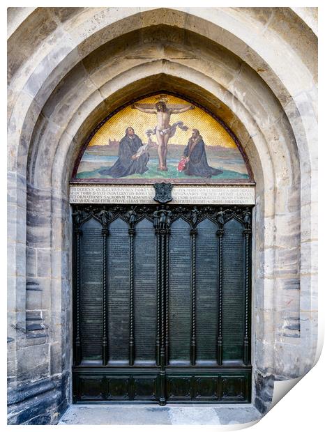 95 Theses Print by DiFigiano Photography