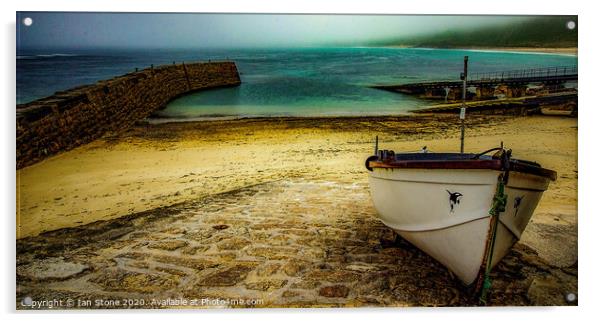 Sennen Cove, Cornwall  Acrylic by Ian Stone