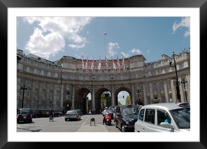 Admiralty Arch Framed Mounted Print by Chris Day