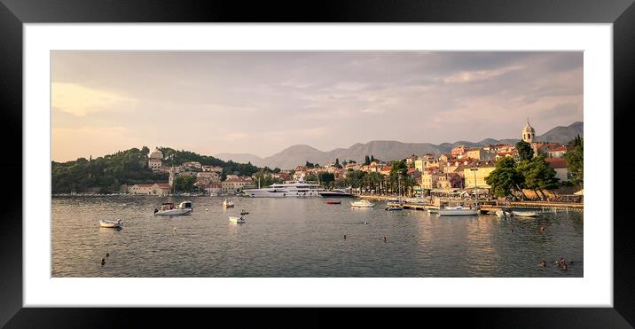 Beautiful old town  Framed Mounted Print by Naylor's Photography
