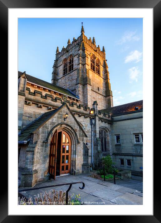 Bradford Cathedral Framed Mounted Print by Phill Thornton