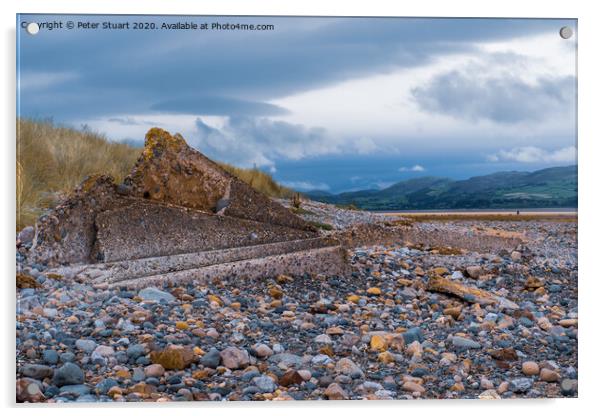 The Duddon Estuary in South Cumbria Acrylic by Peter Stuart