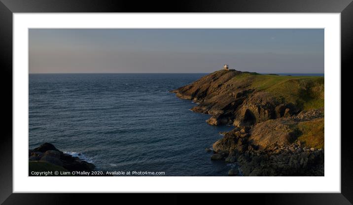Coast Watch Station at Porthdinllaen Framed Mounted Print by Liam Neon