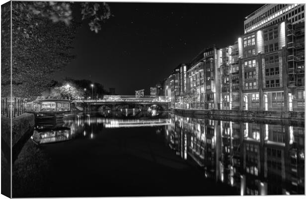 Bristol City Glassboat and Bridge Canvas Print by Dean Merry