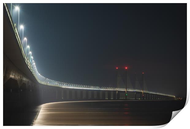 Second Severn Crossing  Print by Dean Merry