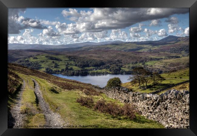 Coniston Water Framed Print by Beverley Middleton