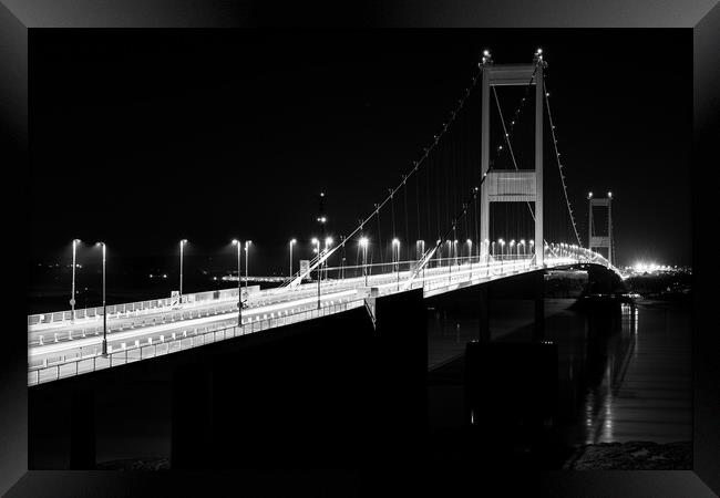 First Severn Crossing Framed Print by Dean Merry