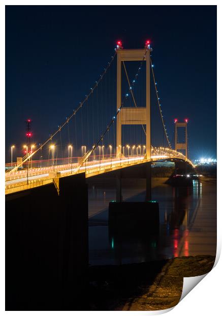  First Severn Crossing Print by Dean Merry