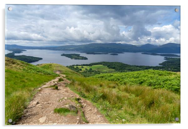 Conic Hill Acrylic by Sam Smith