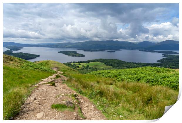 Conic Hill Print by Sam Smith
