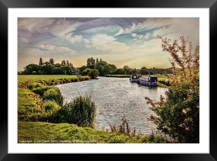 As Far As You Can Go Framed Mounted Print by Ian Lewis
