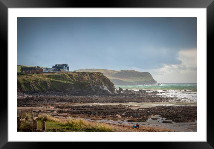 Cutting up Rough Framed Mounted Print by Viv Thompson