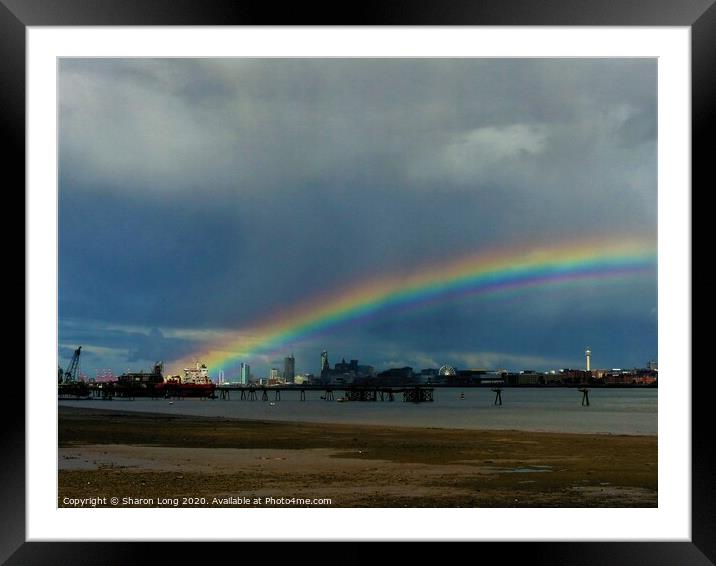 After The Storm Framed Mounted Print by Photography by Sharon Long 