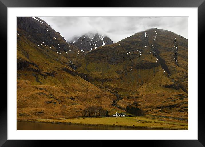 Dwarfed By Nature Framed Mounted Print by Jacqi Elmslie