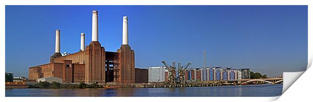 Battersea to chelsea Print by Doug McRae