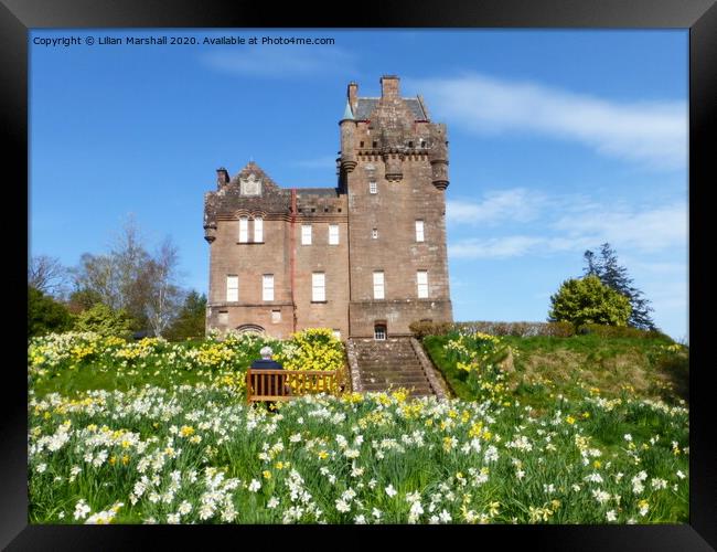 Spring at Brodick Castle, Framed Print by Lilian Marshall