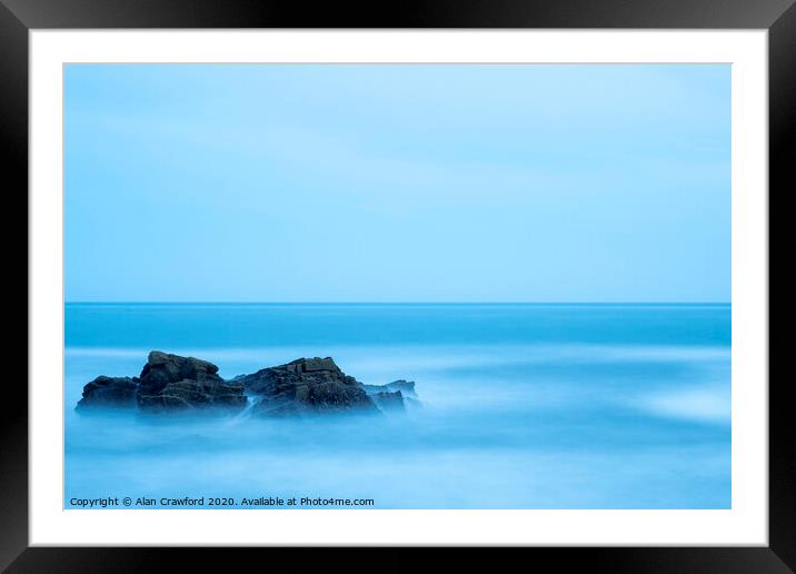Tranquility Framed Mounted Print by Alan Crawford
