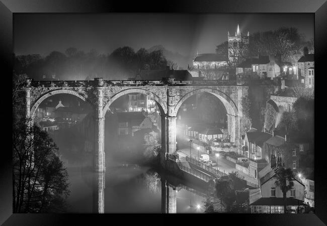 Knaresborough North Yorkshire Framed Print by mike morley