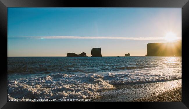 Spectacular landscapes of Iceland. Framed Print by Joaquin Corbalan