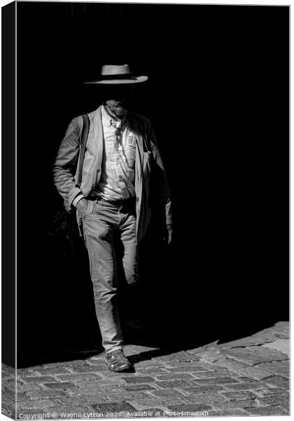 The Man from Delmonte Canvas Print by Wayne Lytton