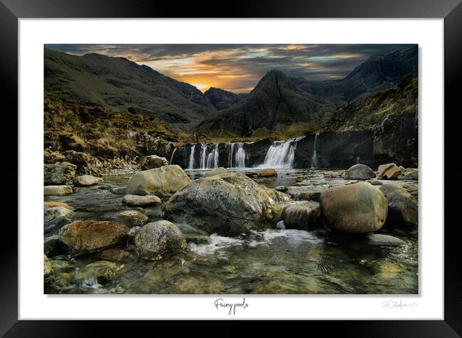 Fairy pools  Framed Print by JC studios LRPS ARPS