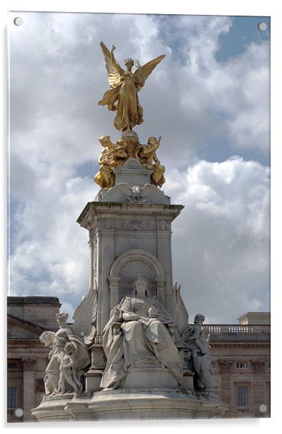 Victoria Memorial Acrylic by Chris Day