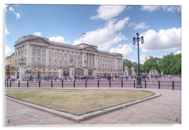 Buckingham Palace Acrylic by Chris Day