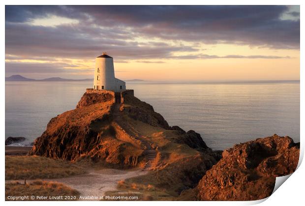 Llanddwyn Print by Peter Lovatt  LRPS