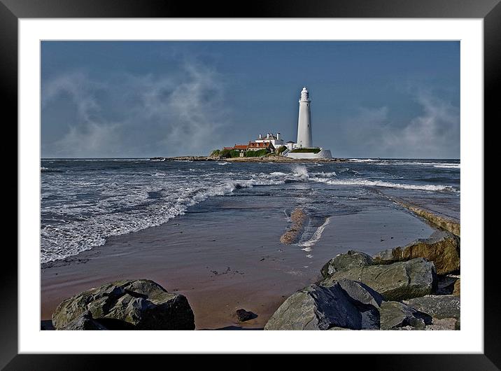 St Marys Causeway Framed Mounted Print by Richie Fairlamb