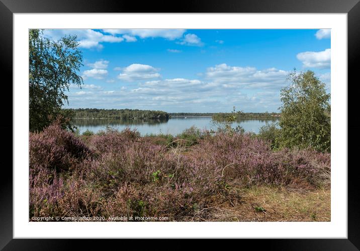 the lake reinidersmeer in holland Framed Mounted Print by Chris Willemsen
