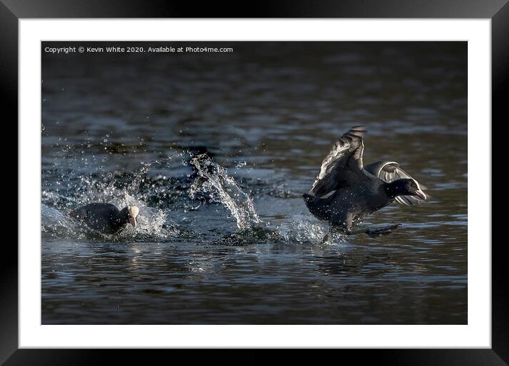 The Chase Framed Mounted Print by Kevin White