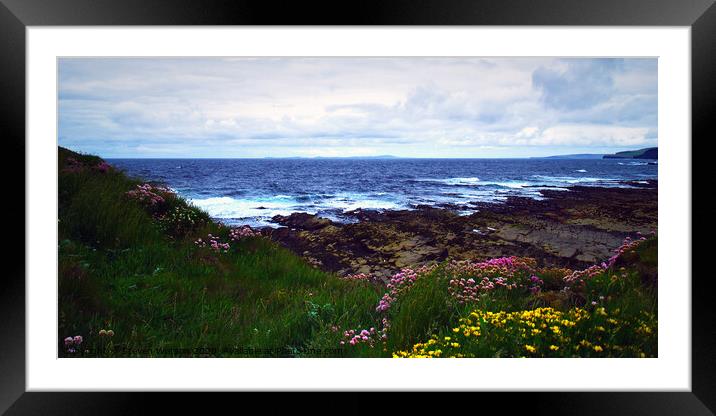 Westray Firth Framed Mounted Print by Steven Watson