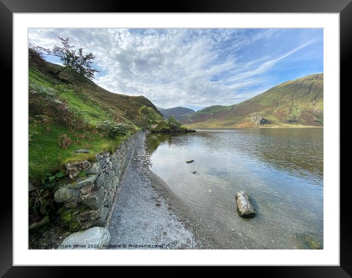 Peace and Tranquil Framed Mounted Print by mark james