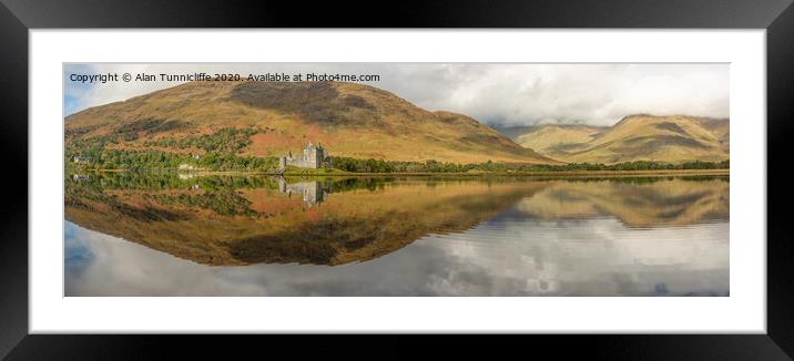 Kilchurn Castle Framed Mounted Print by Alan Tunnicliffe