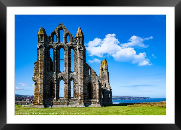 Whitby Abbey  Framed Mounted Print by Lrd Robert Barnes