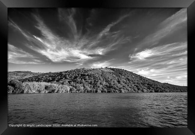 Rio Guadiana Algarve Portugal Framed Print by Wight Landscapes