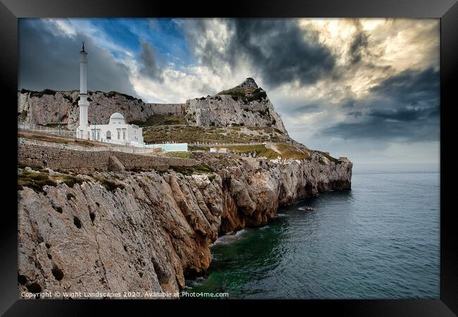 Europa Point Gibraltar Framed Print by Wight Landscapes