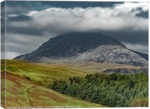 Goat Fell on the Island of Arran Canvas Print by Philip Hodges aFIAP ,